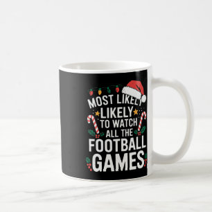 Mug Plus Susceptible de Regarder Tous les Matchs de Fo