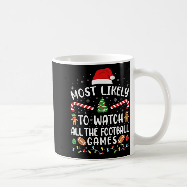 Mug Plus Susceptible de Regarder Tous les Matchs de Fo (Droite)