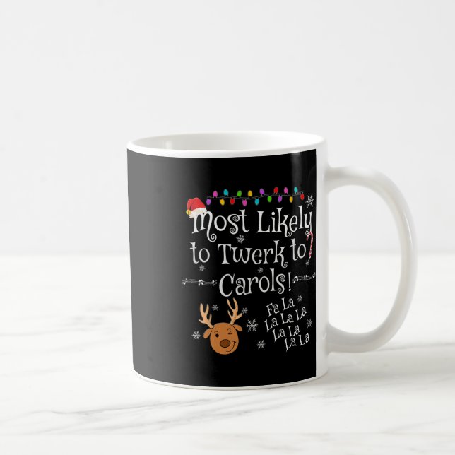 Mug Plus susceptible de twerker sur les chants de Noël (Droite)