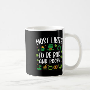 Mug Plus susceptible d'être bourré et drôle St Patrick