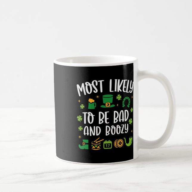 Mug Plus susceptible d'être bourré et drôle St Patrick (Droite)