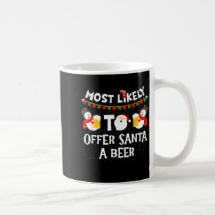 Mug Plus susceptible d'offrir à Santa une bière Bonhom