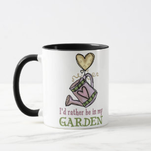 Mug Plutôt être dans mon jardin