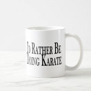 Mug Plutôt fasse le karaté