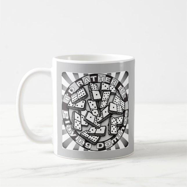 Mug Plutôt Jouer Dominos (Gauche)