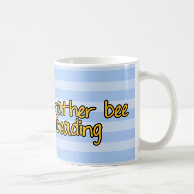 Mug plutôt perler d'abeille (Droite)