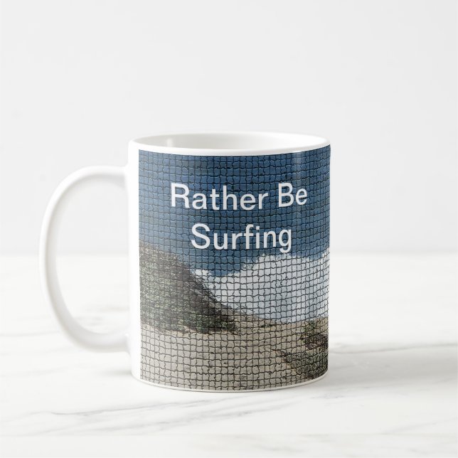 Mug Plutôt Surfer Ocean Beach Travel Surfer (Gauche)
