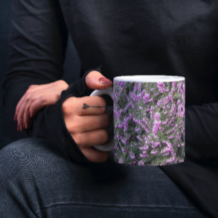 Mug Plutôt Violet Cuir Floral