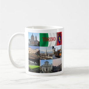 Mug PMT012 TURIN, Mosaïque, Piémont, Italie,