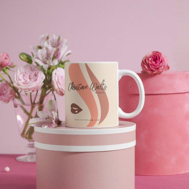 Mug Poche douce moderne et maquillage Terre Artiste Si (Créateur téléchargé)