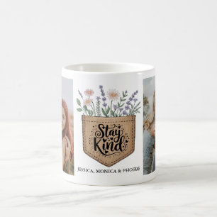 Mug Poche florale "Restez en forme"