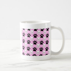 Mug Poches Noires Et Blanches Perdues Sur Arrière - pl