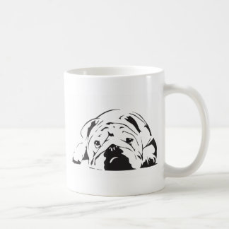 Mug Pochoir britannique de bouledogue