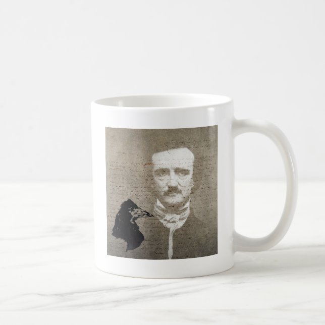 Mug Poe Et L'Art numérique Raven Grunge (Droite)