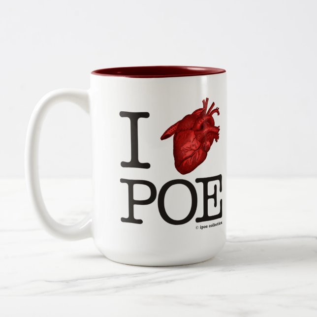 Mug « Poe Heart " (Gauche)