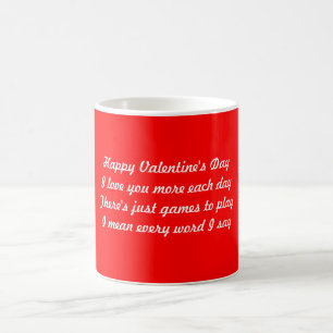 Mug Poème de la Saint Valentin