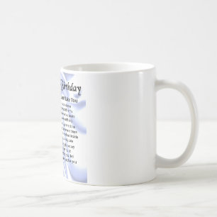 Mug Poème de mari - soixante-cinquième anniversaire