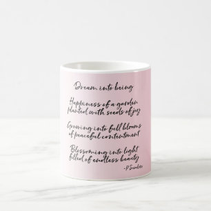 Mug Poème de rêve (écrit par moi)