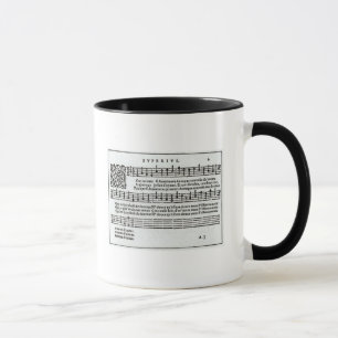 Mug Poème en musique par Jean Antoine de Baif
