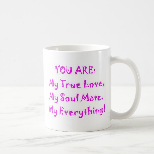 Mug Poème Soul Mate (Droite)