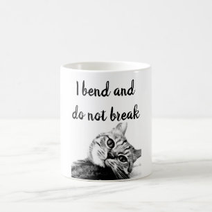 Mug Poètes de chat Jean de La Fontaine Je plie pas