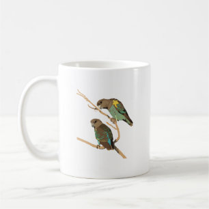 Mug Poicephalus Parrots du Sénégal