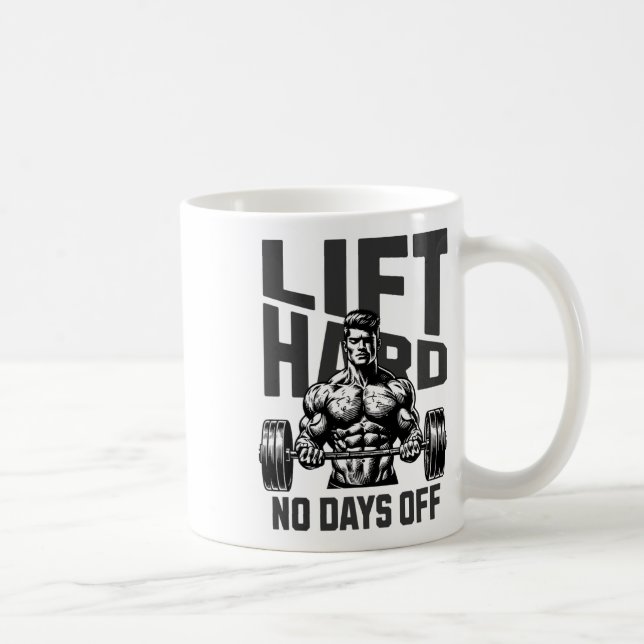 Mug Poids Bodybuilding Gym Motivation Dire 1 (Droite)