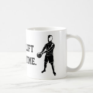 Mug Poids d'un Kettlebell d'ascenseur à la fois