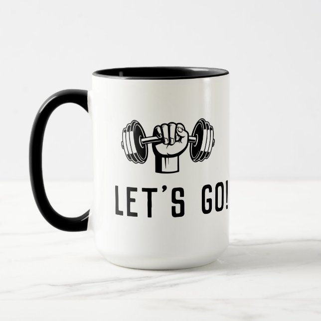 Mug Poids, Gymnase, Motivation de l'entraînement (Gauche)