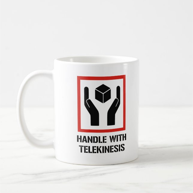 Mug Poignée avec le Telekinesis (Gauche)