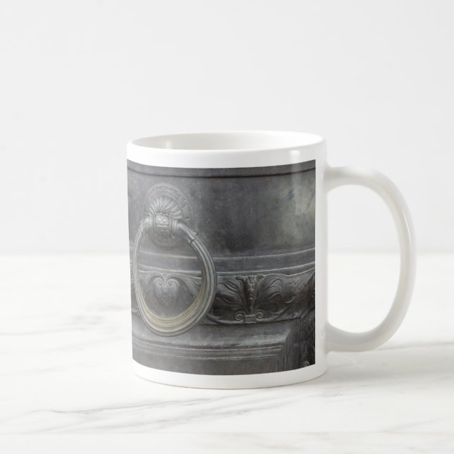 Mug Poignée de café de la porte du Missouri (Droite)