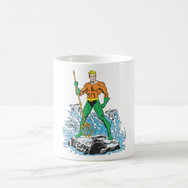 Mug Poignées Aquaman avec Pitchfork (Centre)