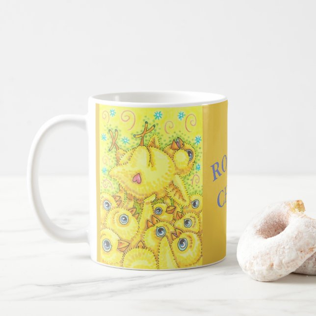 MUG POIGNET DE POIDS DE POIDS DE POIDS (Avec donut)