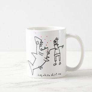 Mug Poinçon de requin de Badass