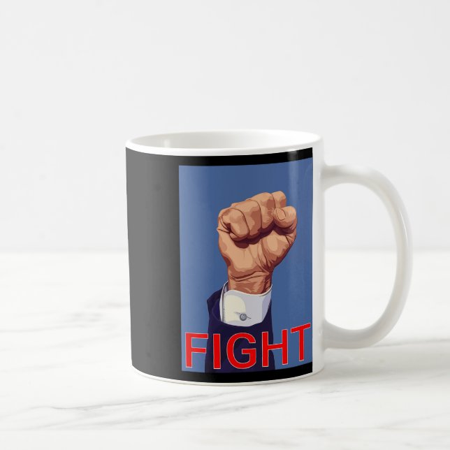 Mug Poing. Combat (Droite)