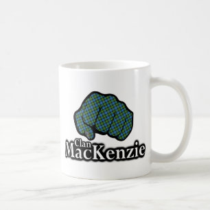 Mug Poing fier de tartan du Mackenzie Ecosse de clan