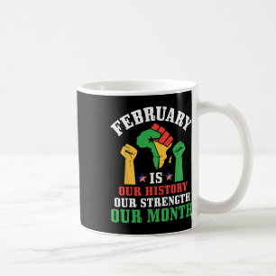 Mug Poing Levés Février Est Notre Histoire Notre Force