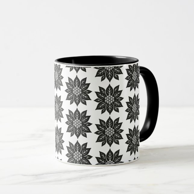 Mug Poinsettia (Devant droit)