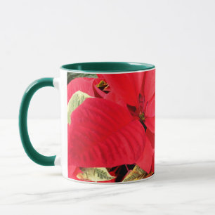 Mug Poinsettias de Holly Point Fleurs de Fêtes