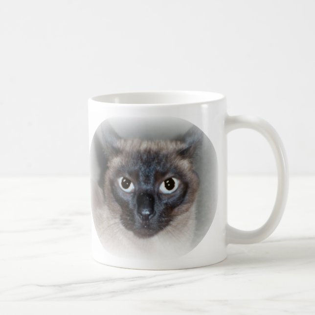 Mug Point de chocolat SIAMOIS je ne fais pas, des (Droite)