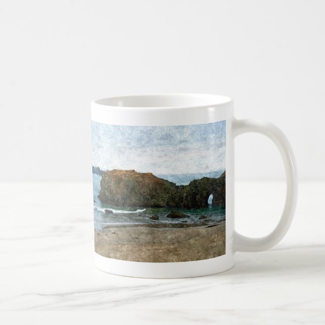 Mug Point de Coquille, Orégon en été (Droite)