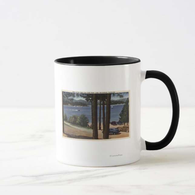 Mug Point de grill Vue du lac (Droite)