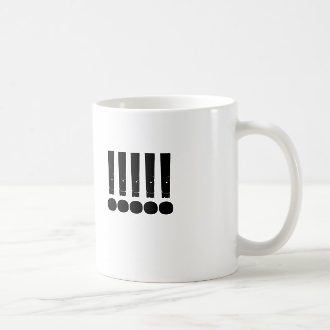 Mug point d'exclamation (Droite)