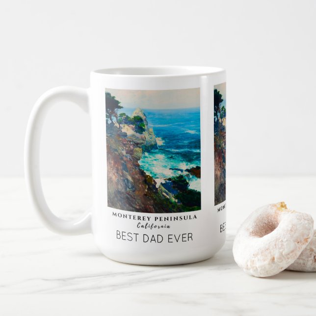 Mug Point Lobos Monterey Peninsula Californie Meilleur (Avec donut)