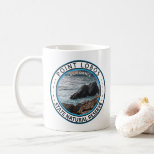 Mug Point Lobos State Natural Reserve California Badge
