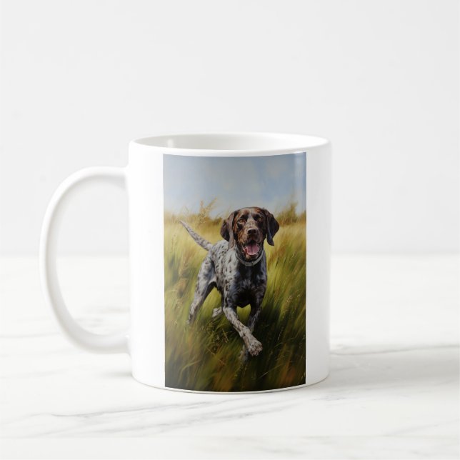 Mug Pointeur à poils courts allemand (Gauche)