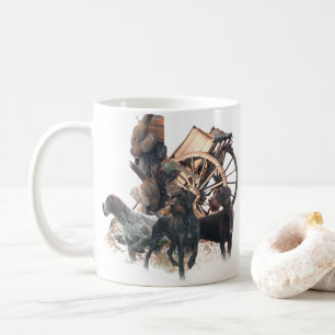 Mug Pointeur À poils durs allemand autocollant Plaque 
