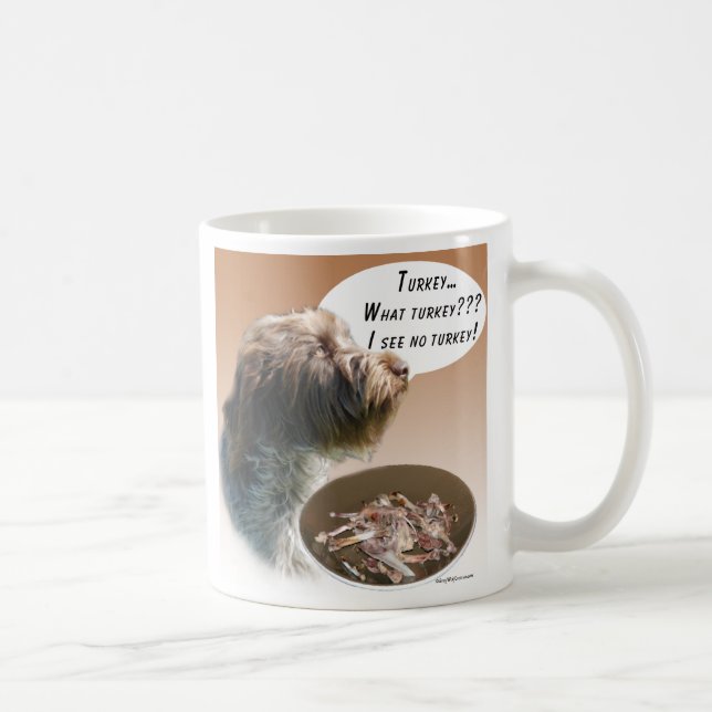 Mug Pointeur à poils durs Griffon Turquie (Droite)