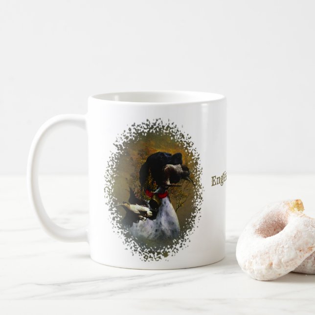 Mug Pointeur anglais (Avec donut)