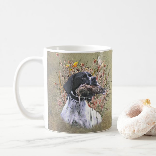 Mug Pointeur, Chasse Bécasse (Avec donut)